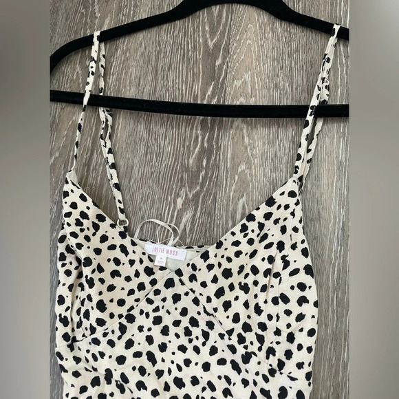 Lottie Moss x PacSun Cheetah Print Crepe Mini Dress Size M - Picture 2 of 3